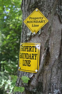 Boundary Signs