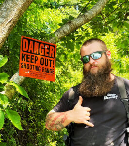 keep out firing range